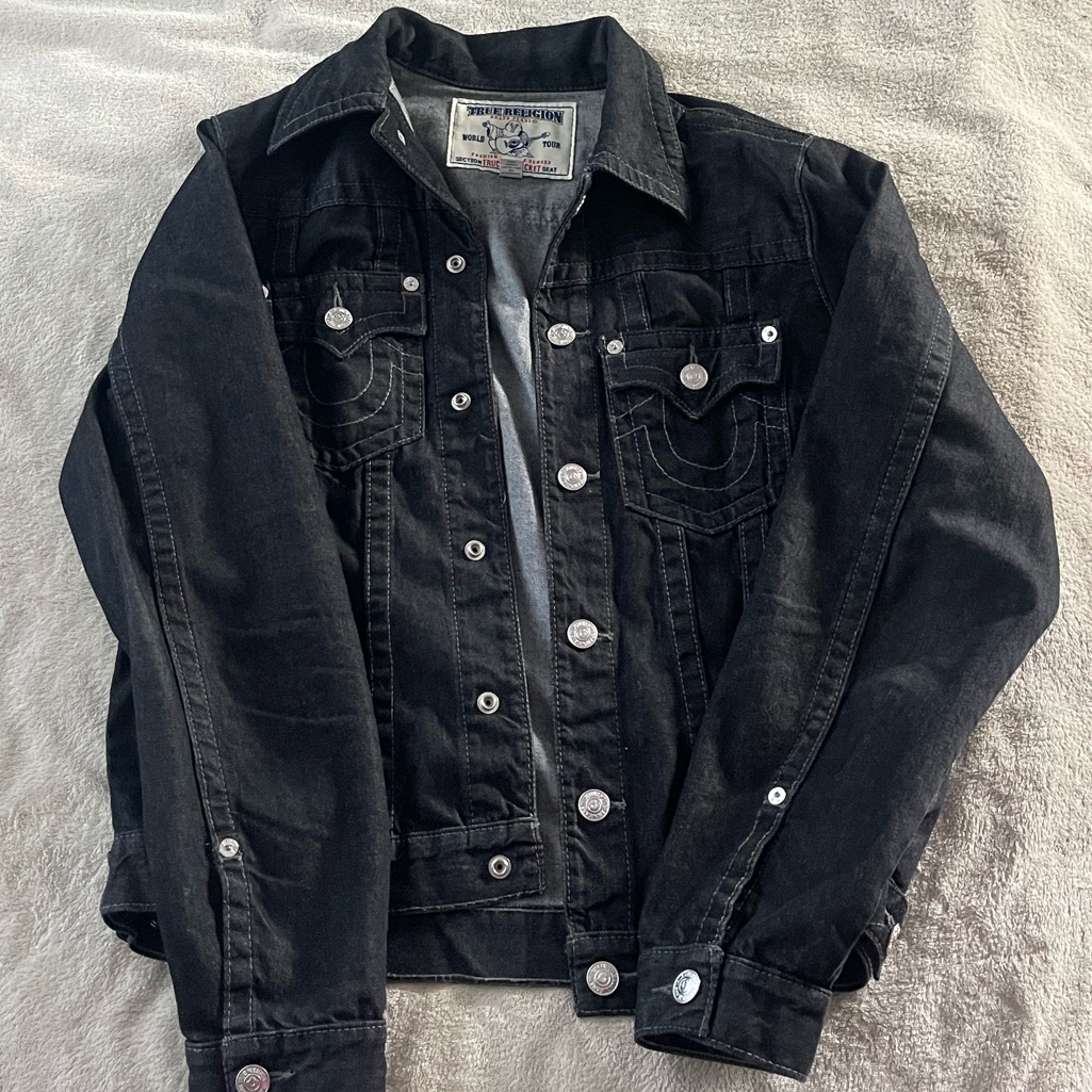 True Religion Jean Jacket (Blk) Sz. Xl